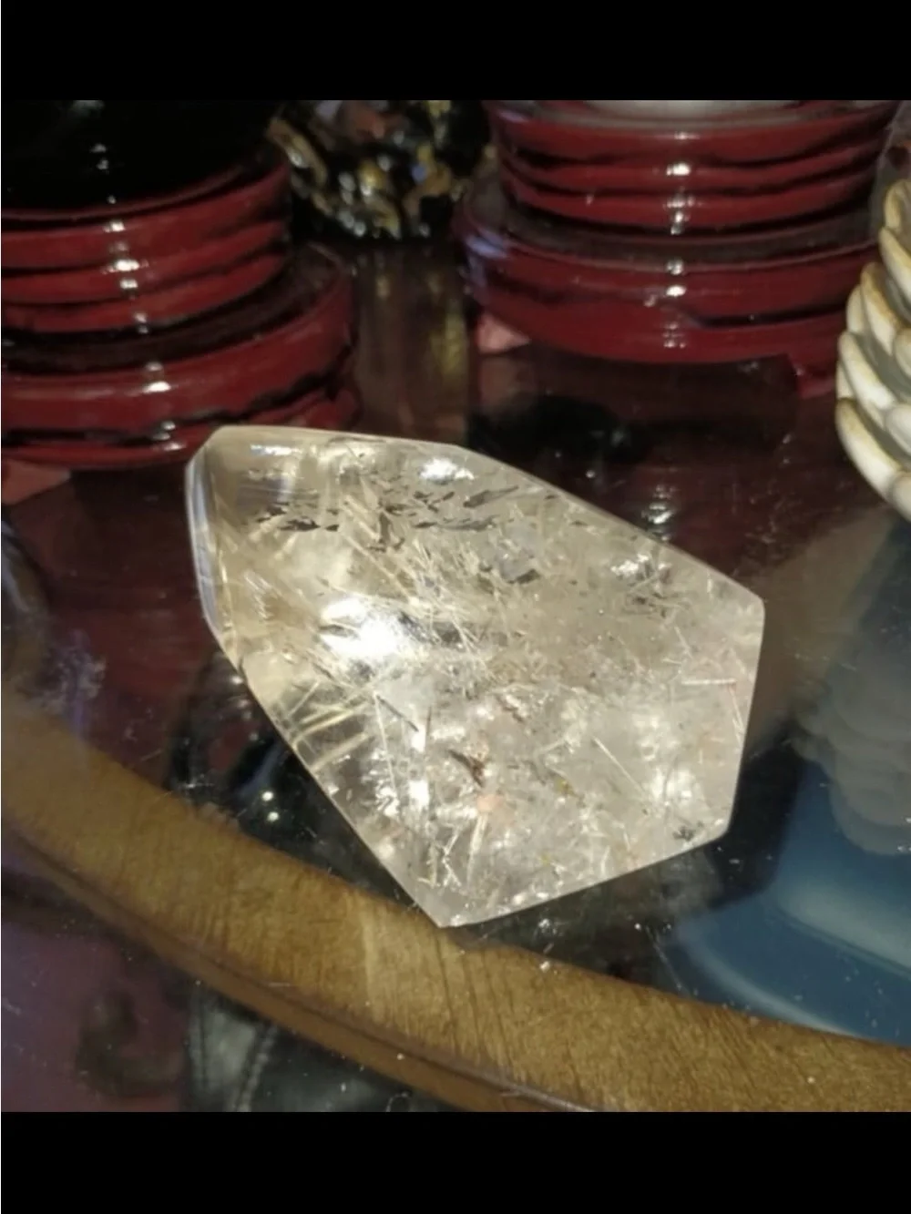 Rutilated Quartz Crystal
